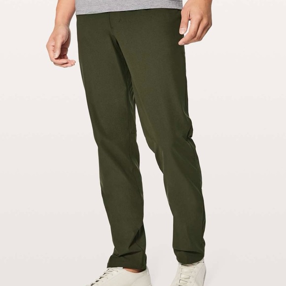 Lululemon Men's ABC Pant Classic, Dark Olive (34" Inseam) - Picture 9 of 9